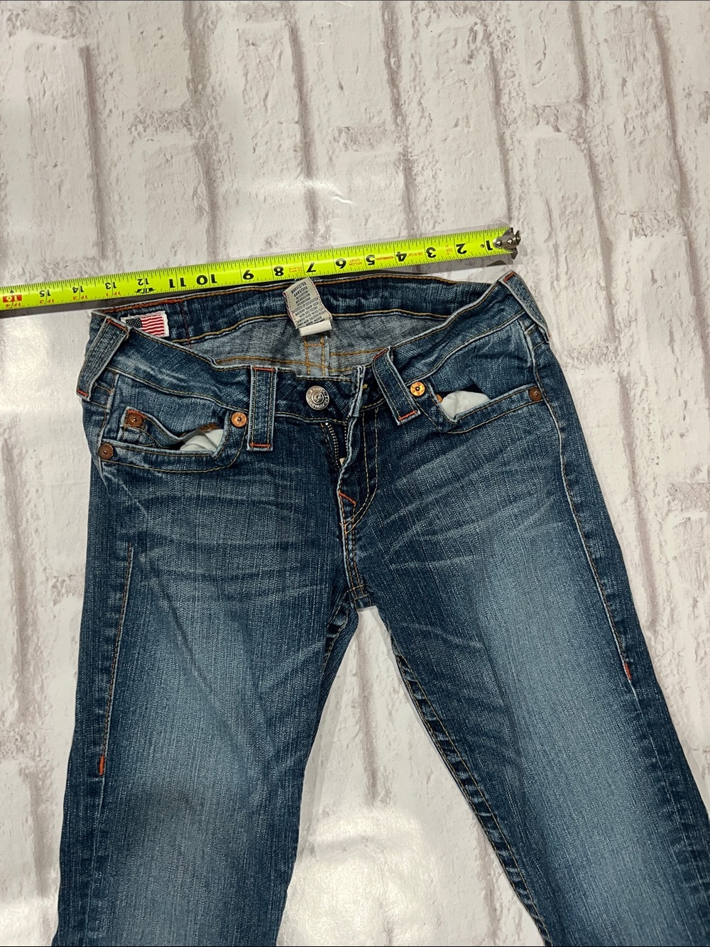 True Religion Women's Dark Blue Skinny Jeans